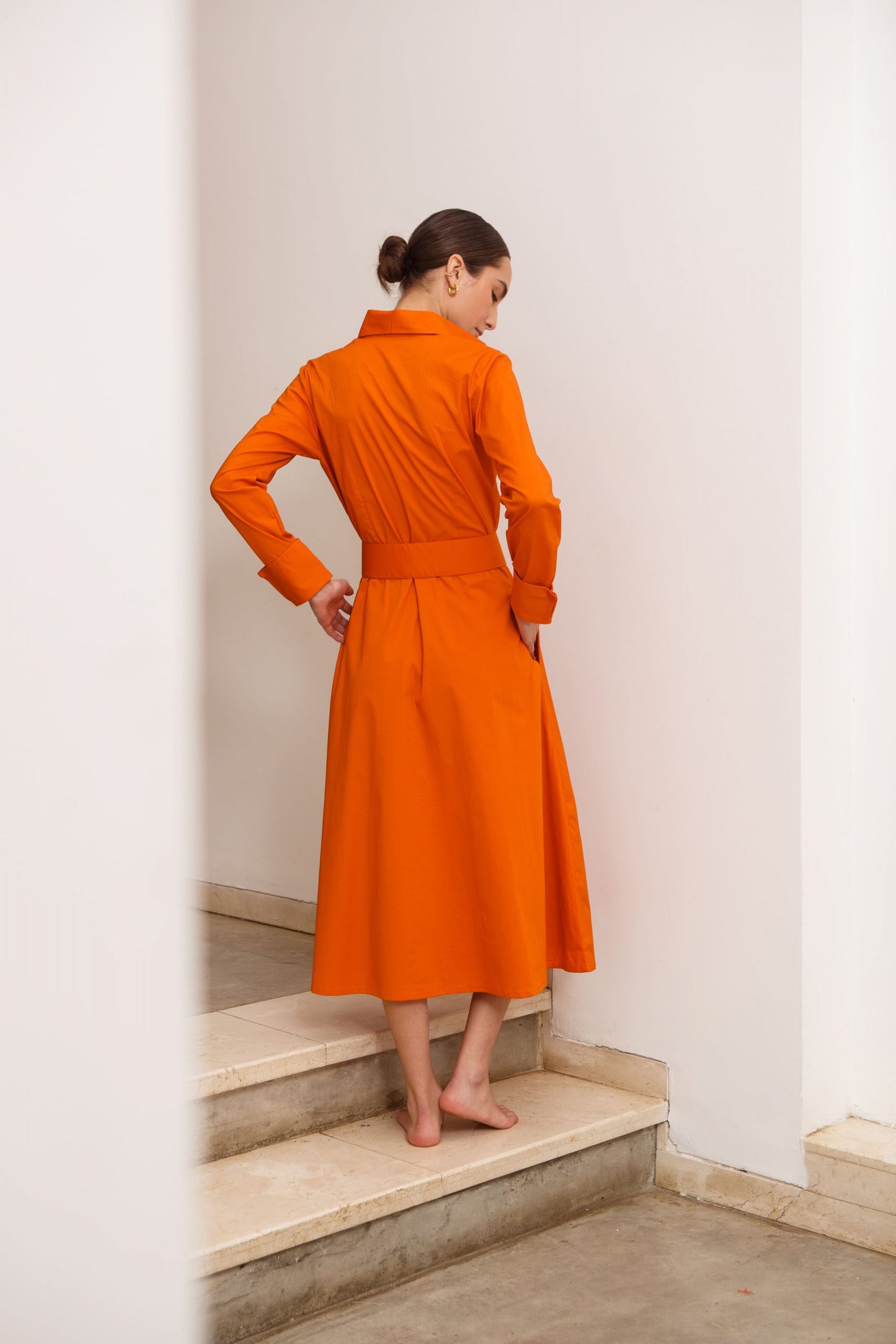 VESTIDO AGATHA NARANJA