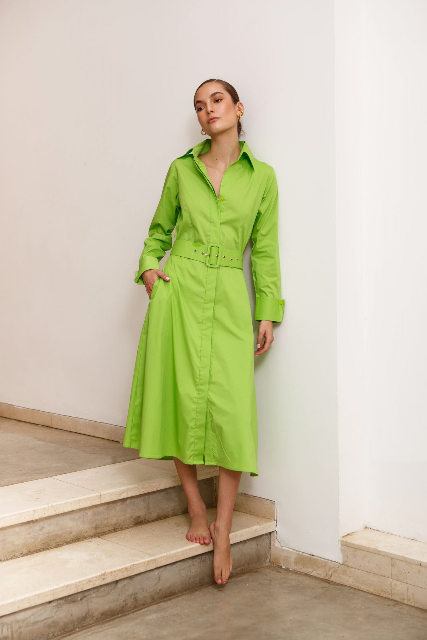 VESTIDO AGATHA VERDE