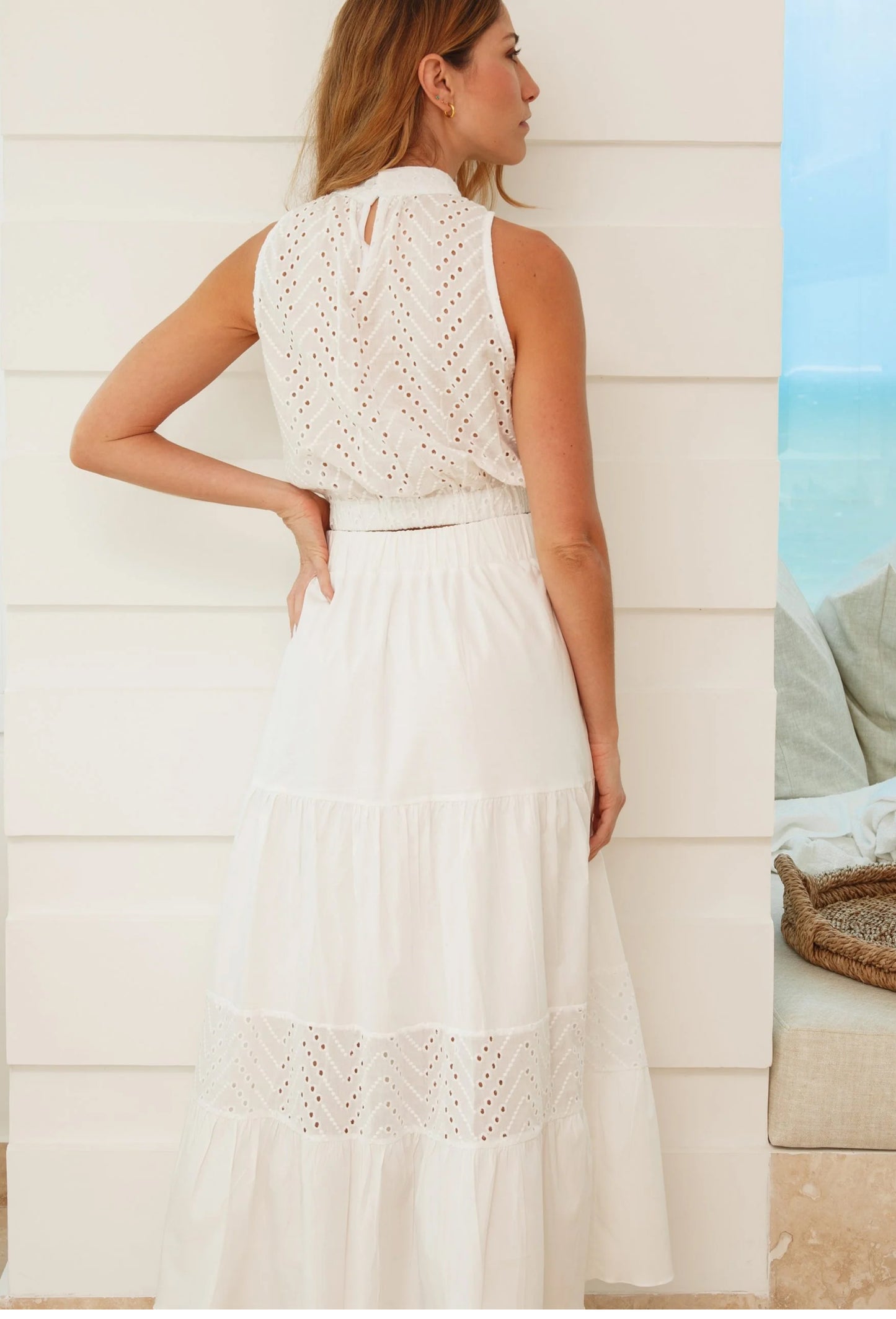 CROP TOP SILVIA BLANCO