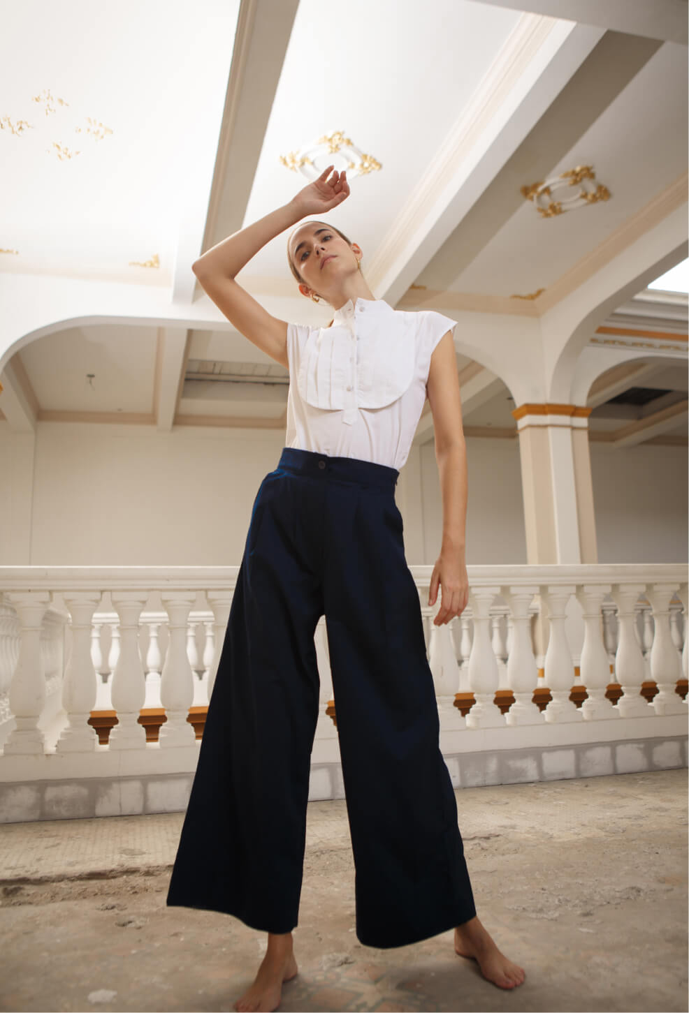 PANTALON ROSALBA AZUL