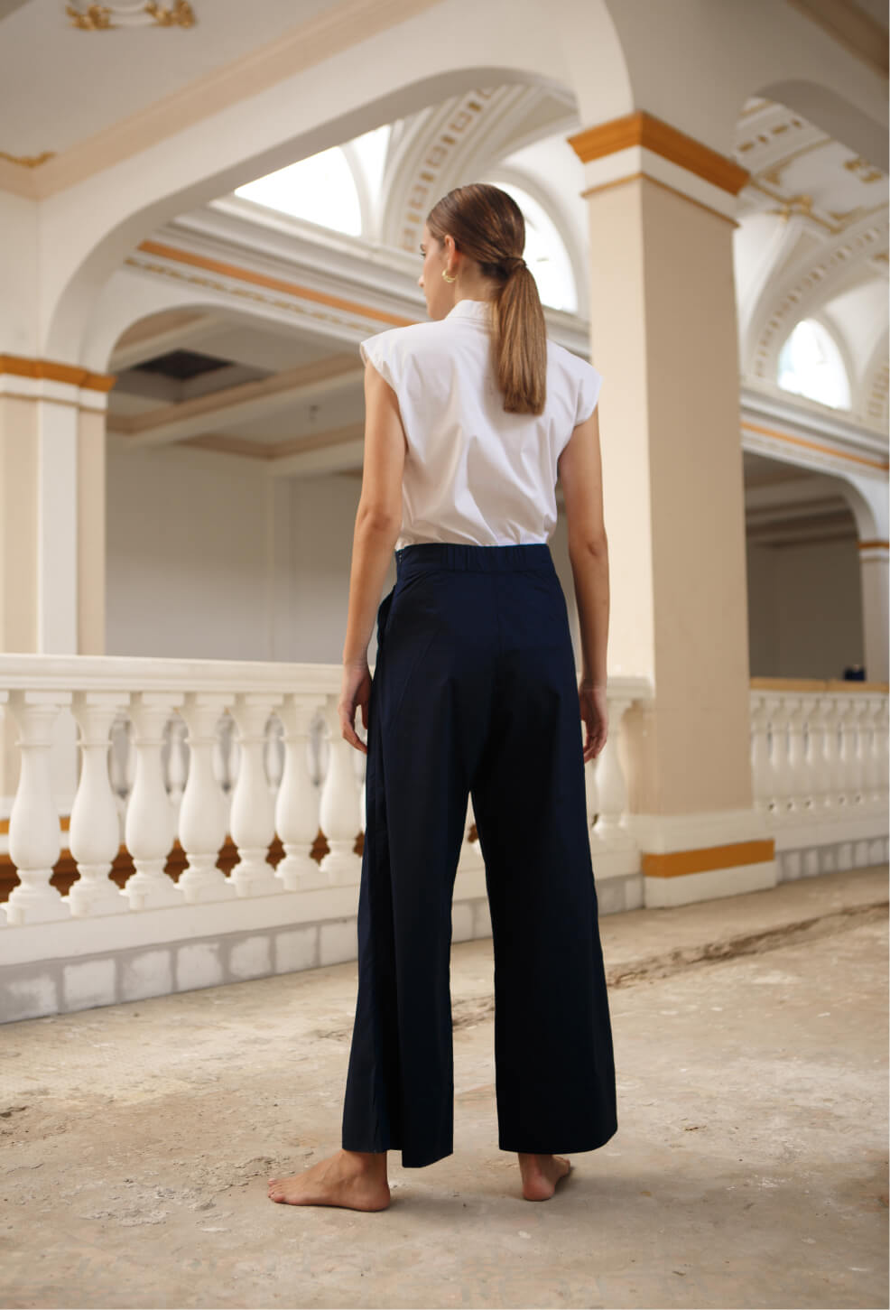 PANTALON ROSALBA AZUL