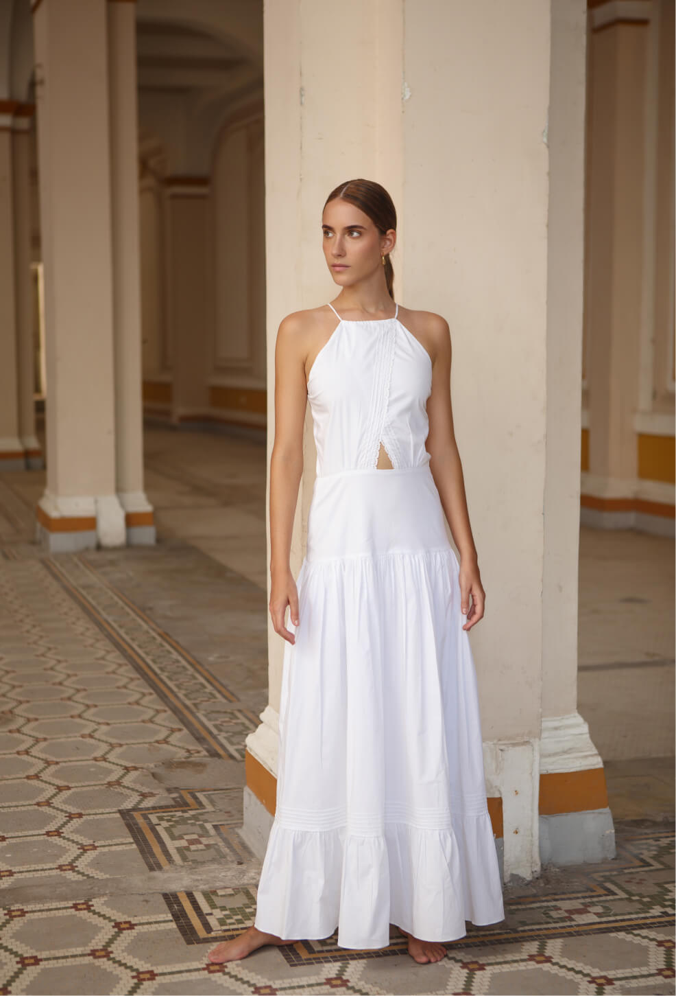 VESTIDO ANAHI BLANCO