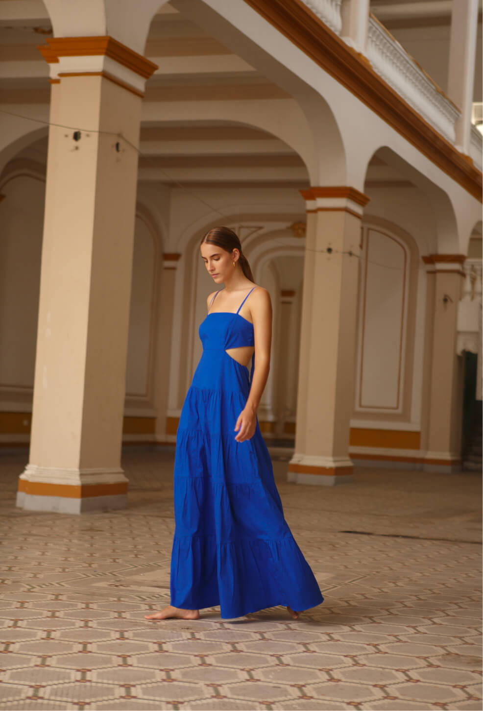 VESTIDO ATENEA AZUL