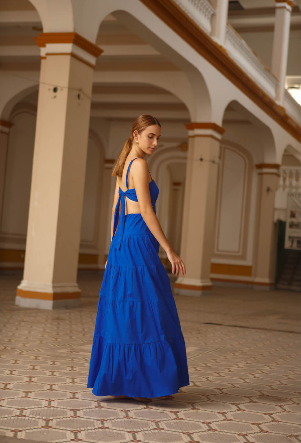 VESTIDO ATENEA AZUL