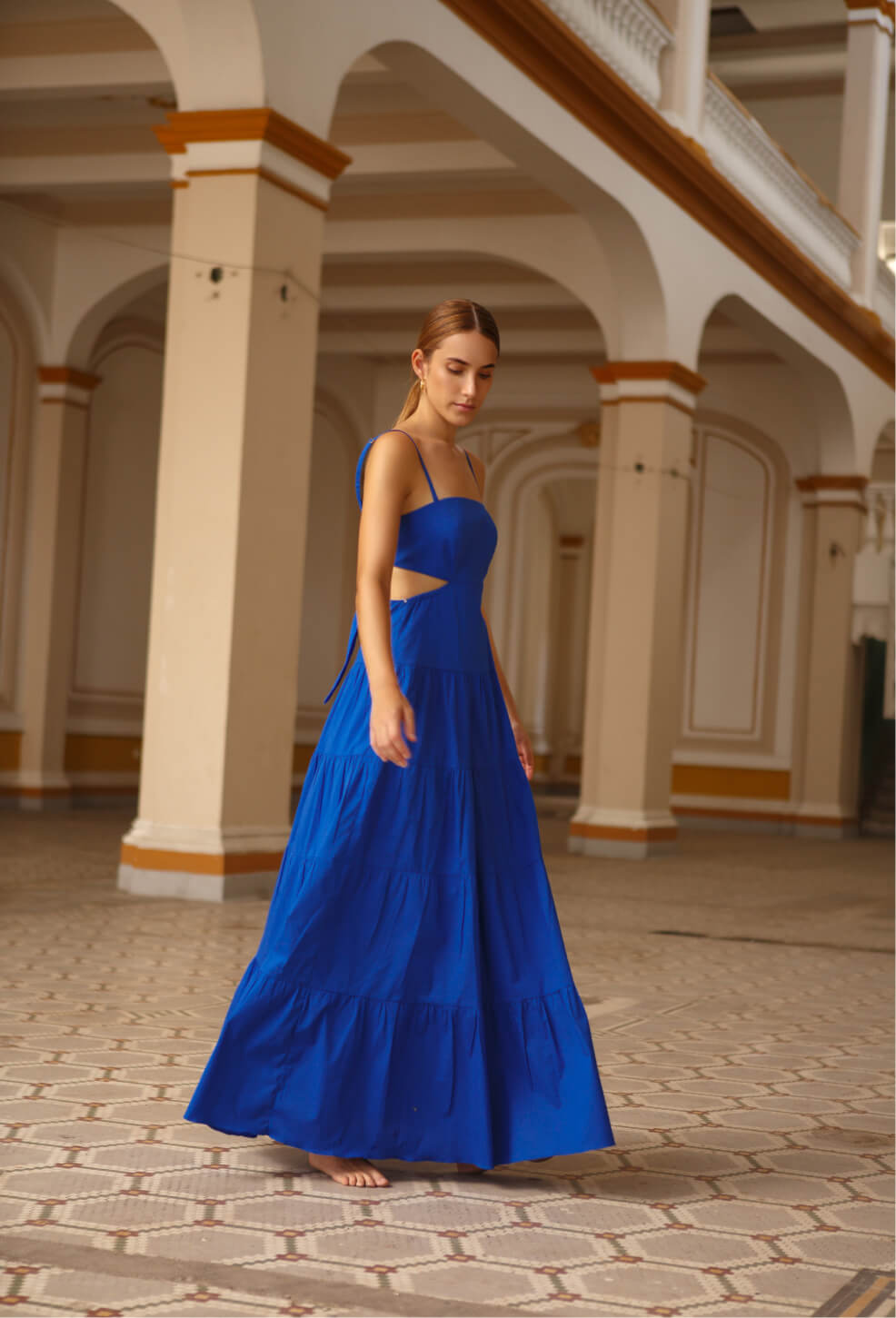 VESTIDO ATENEA AZUL