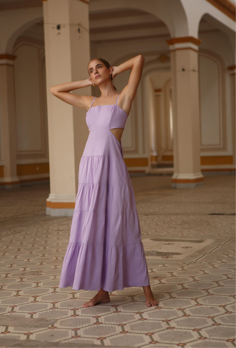 VESTIDO ATENEA LILA
