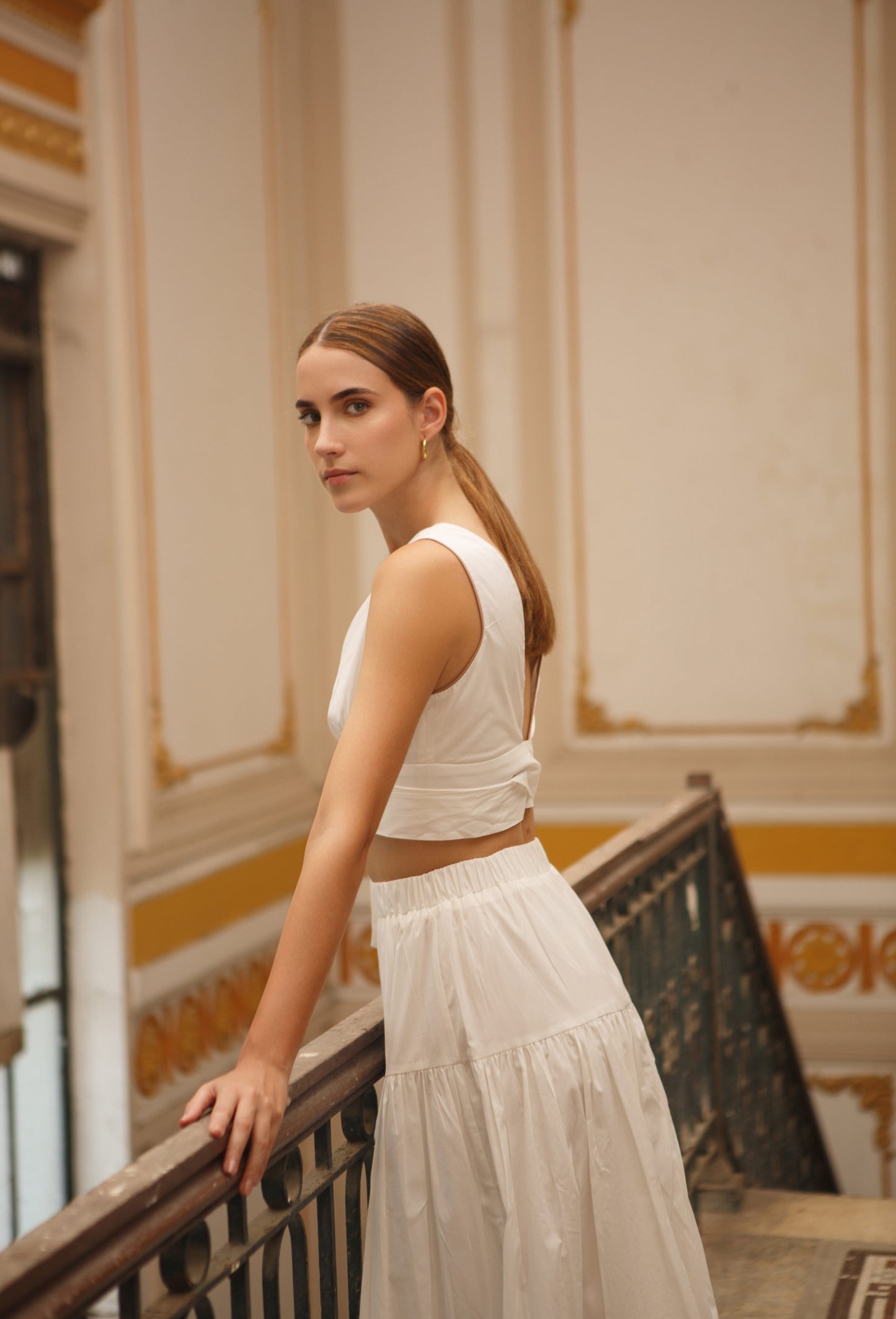 CROP TOP CORA BLANCO