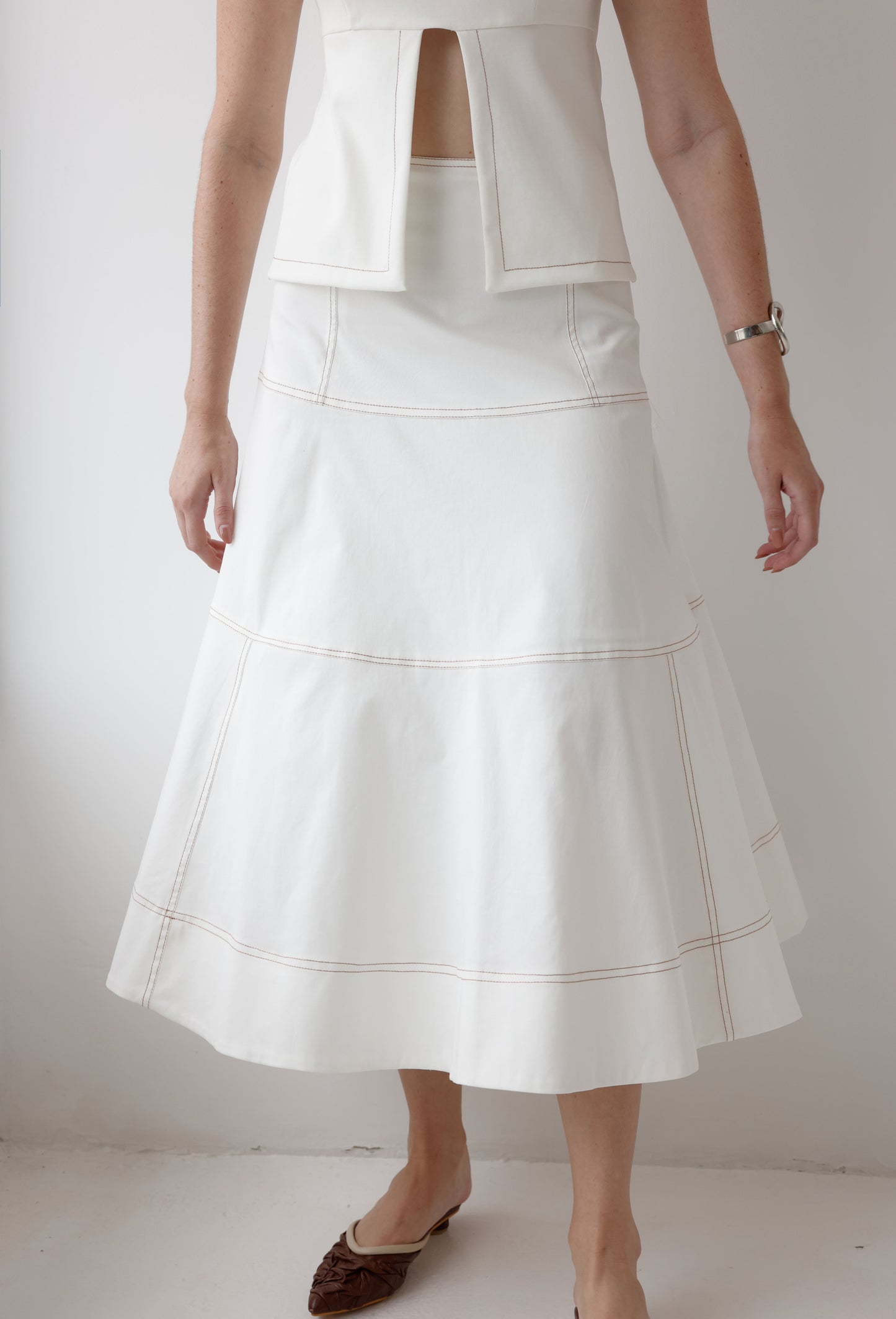 FALDA RENATA BLANCO
