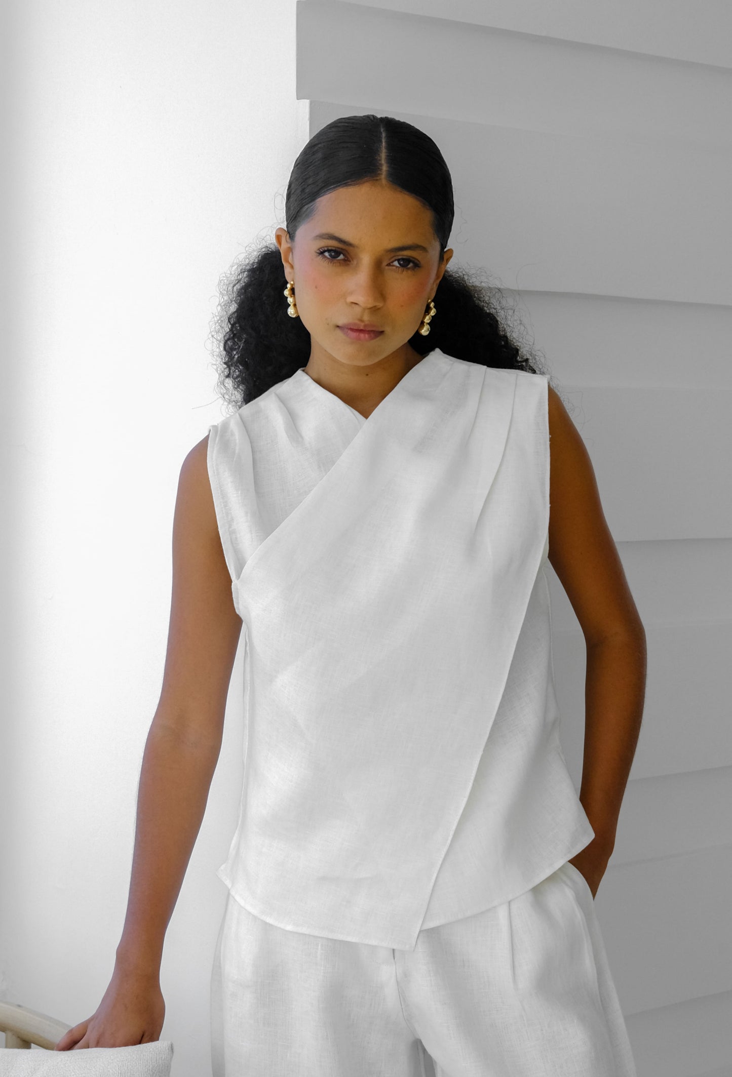 BLUSA MAXIMA BLANCO