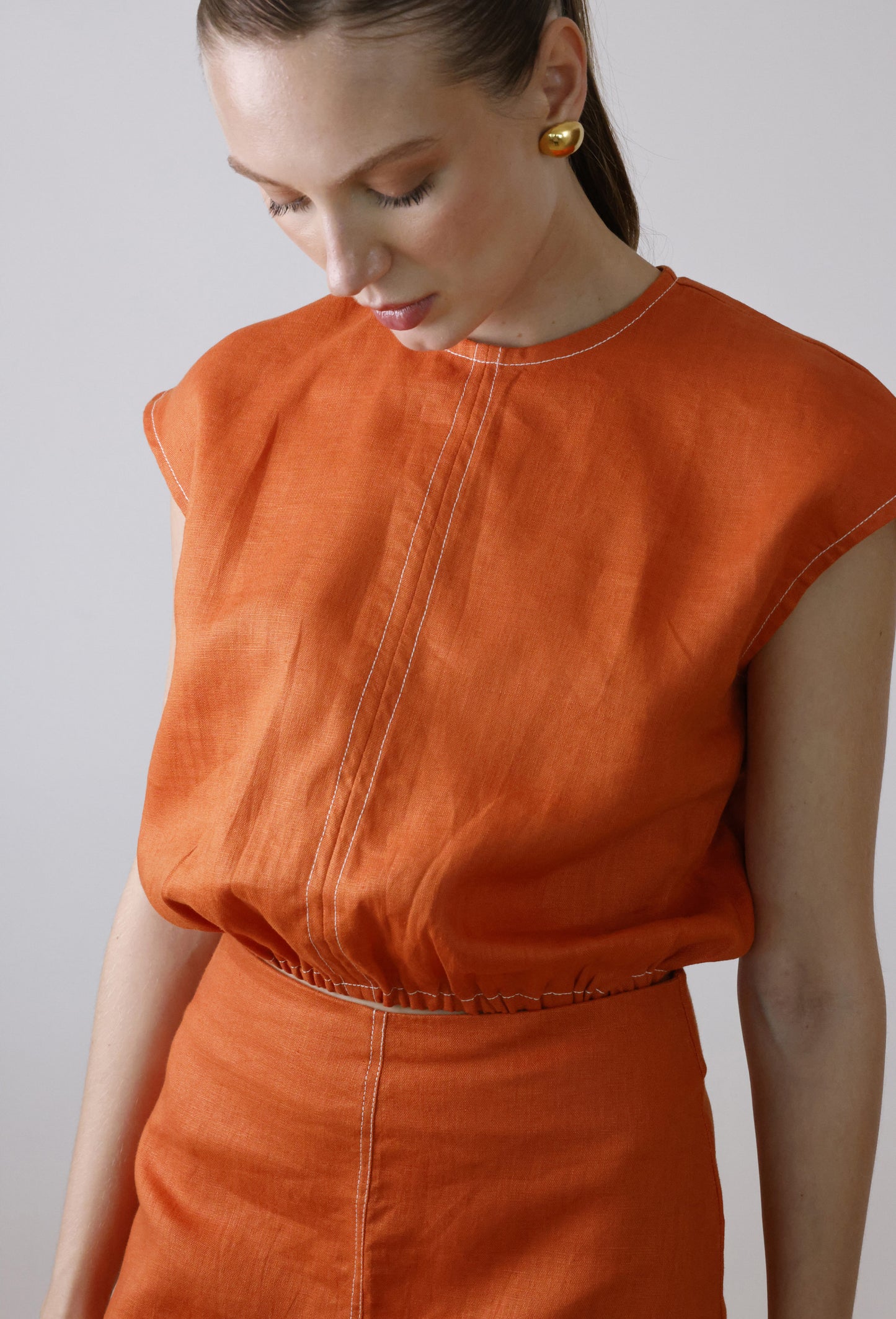 BLUSA DAVINIA NARANJA