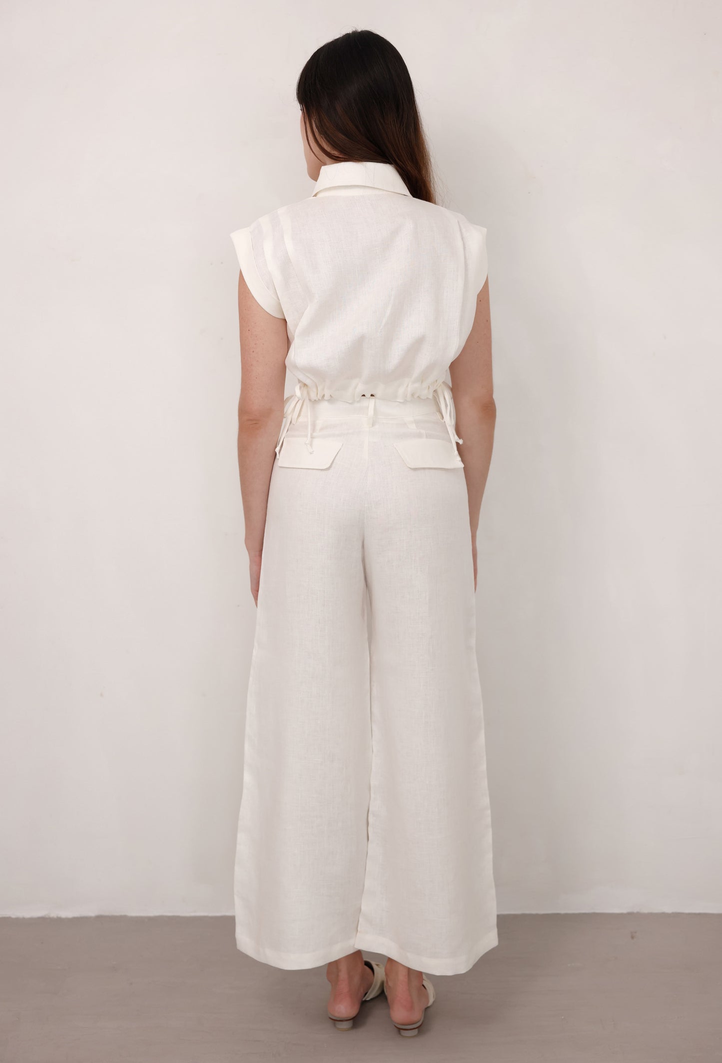 PANTALON ISIDORA LINO BLANCO