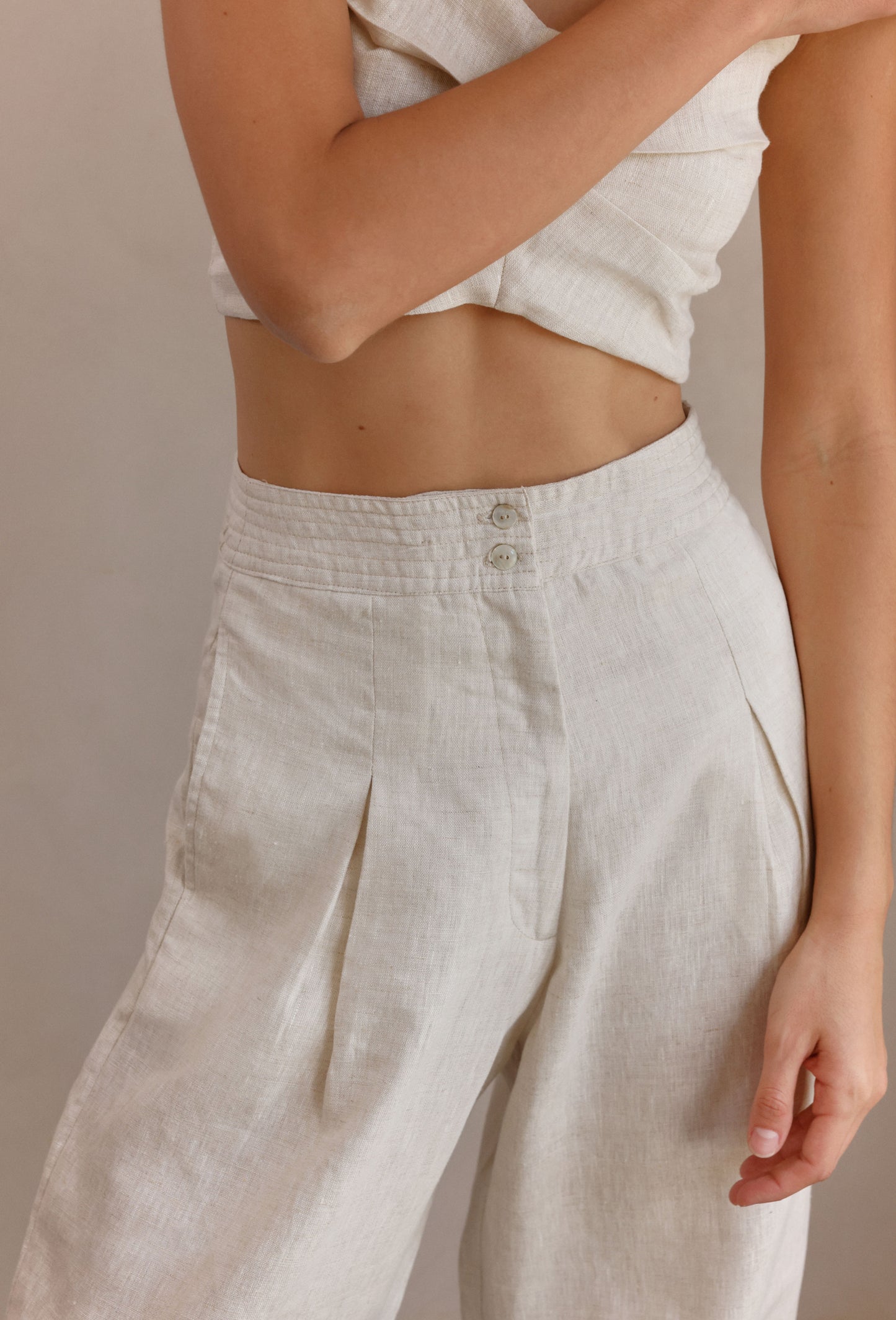 CROP TOP DAKOTA CAMEL
