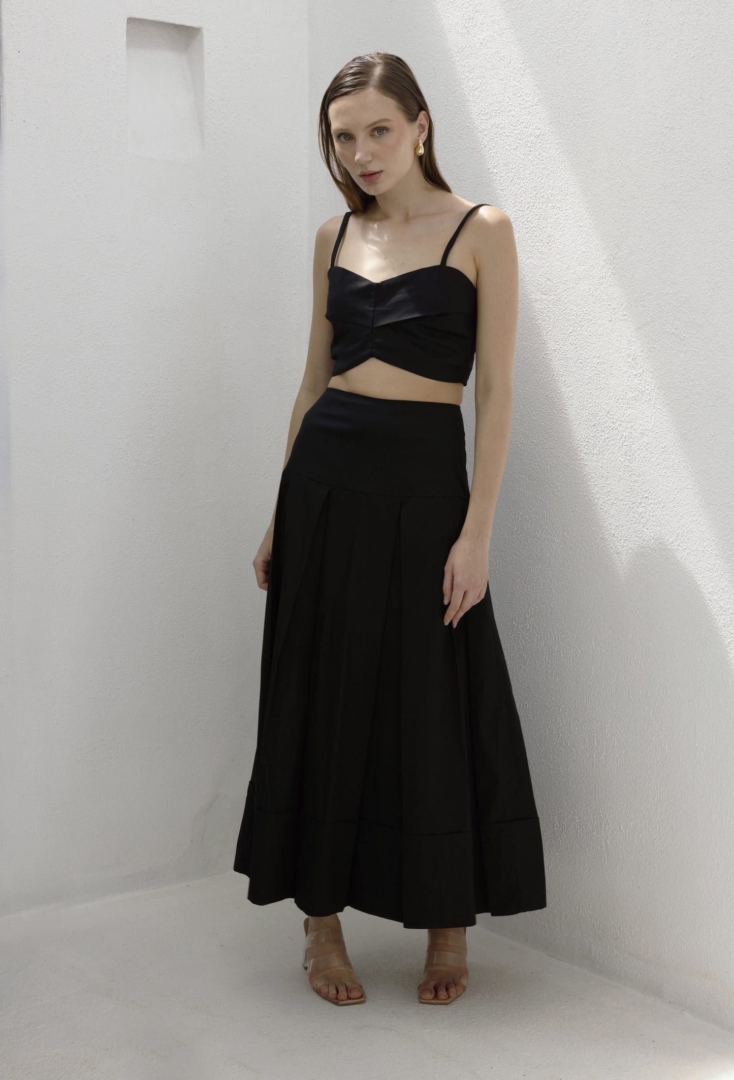 CROP TOP CELIA NEGRO