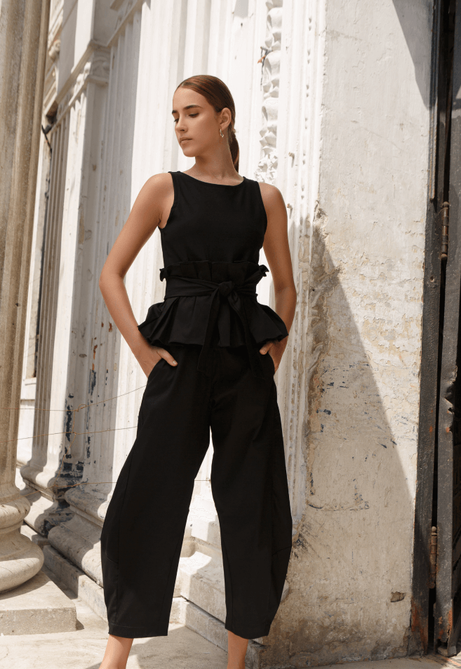 PANTALON MABEL NEGRO