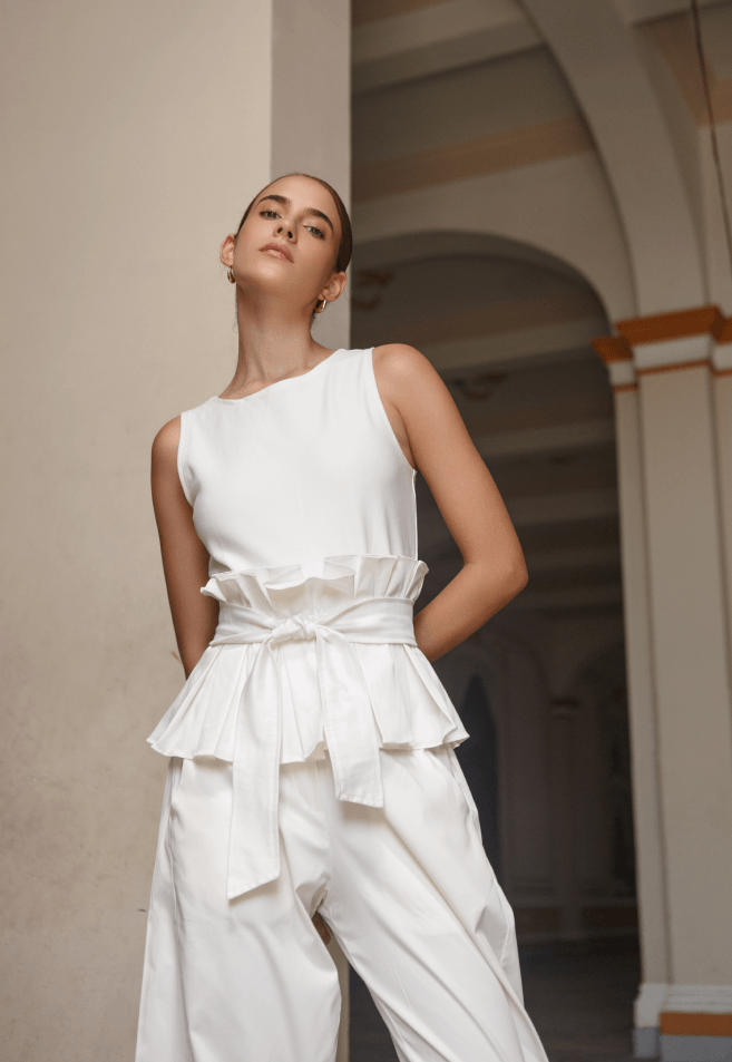 BLUSA PAULINA BLANCO