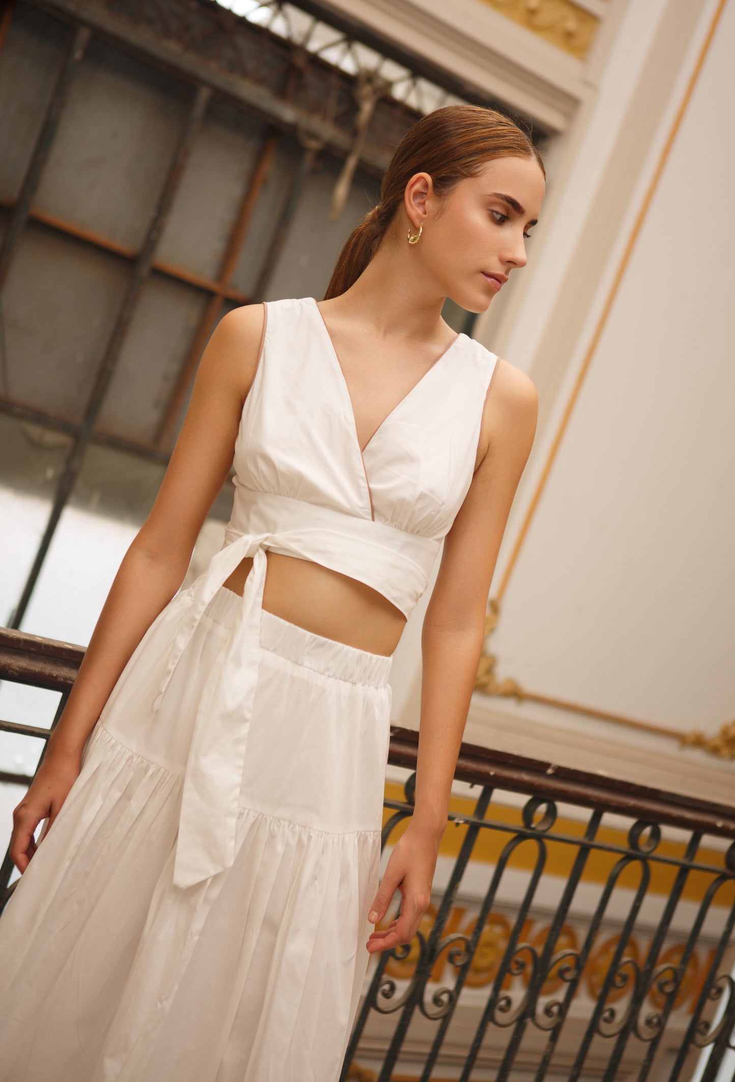 CROP TOP CORA BLANCO