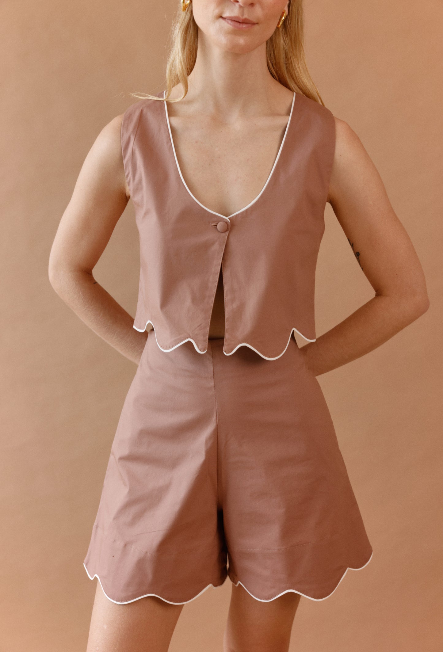 BLUSA ALMENDRA CAMEL