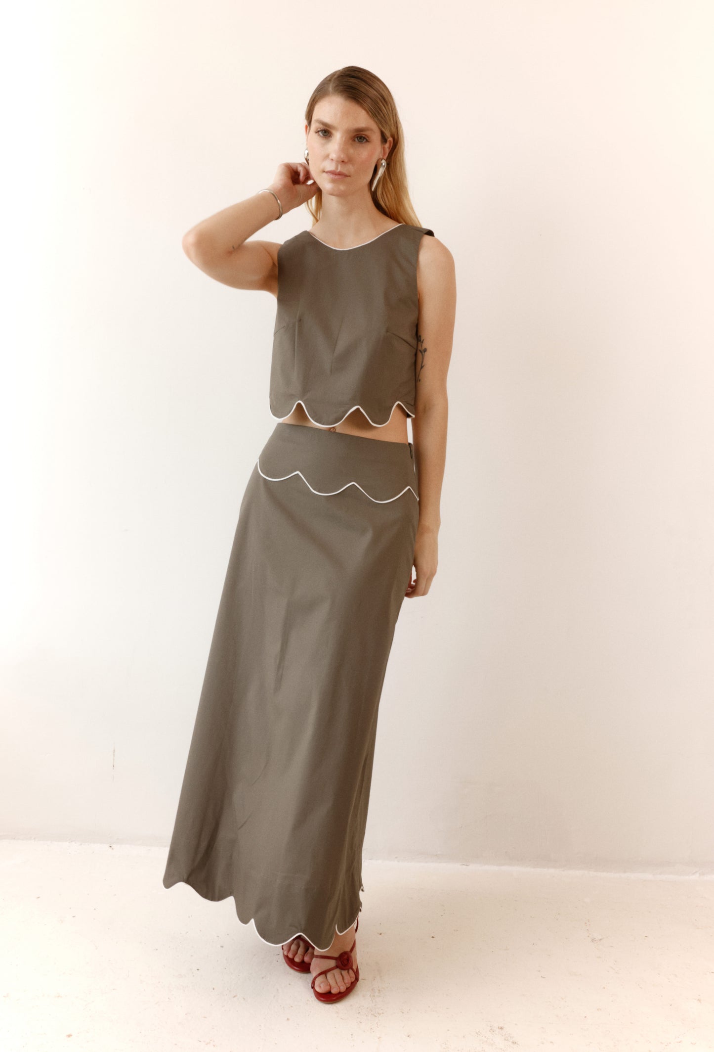 FALDA ALICIA VERDE