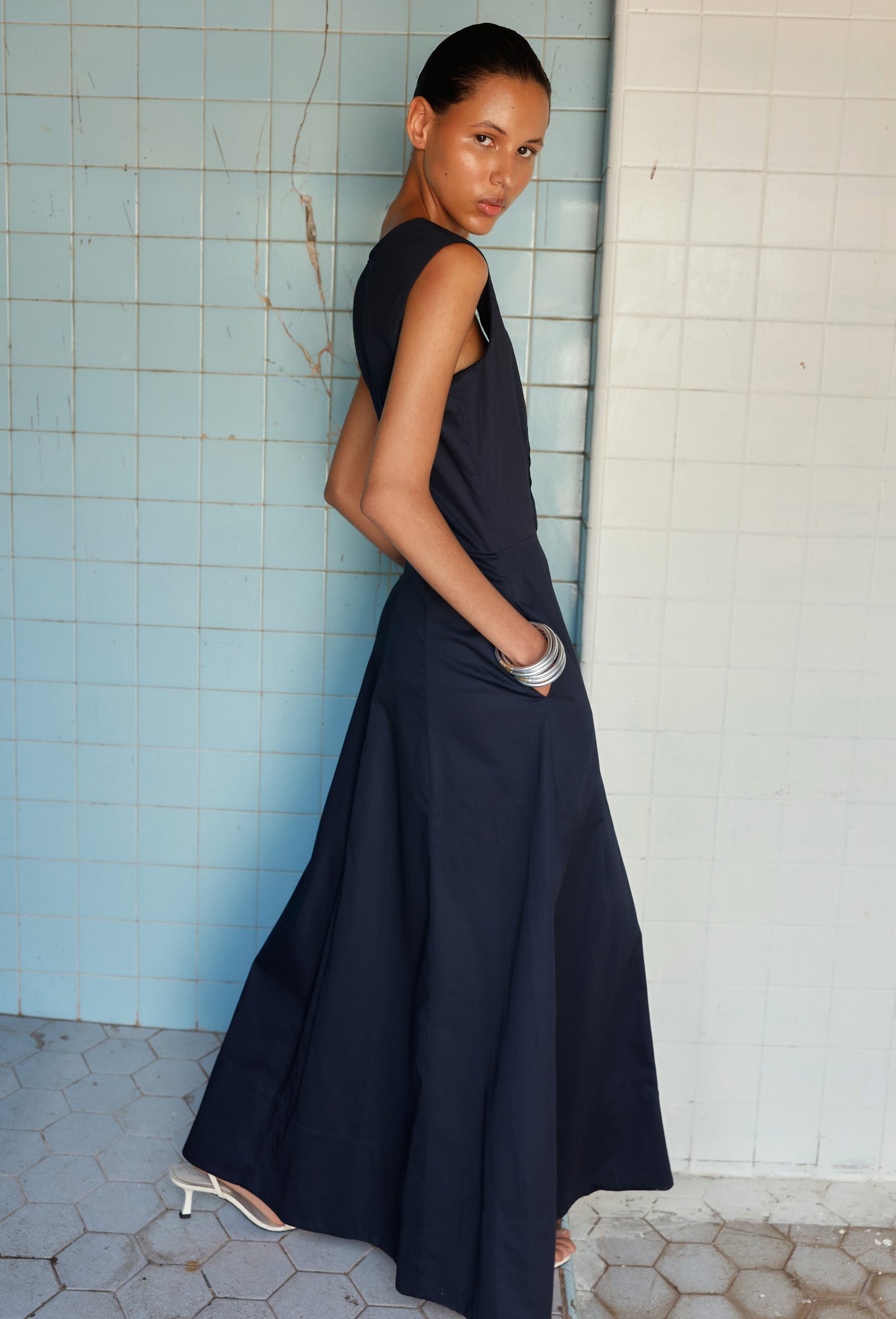 VESTIDO FABIOLA AZUL NAVY