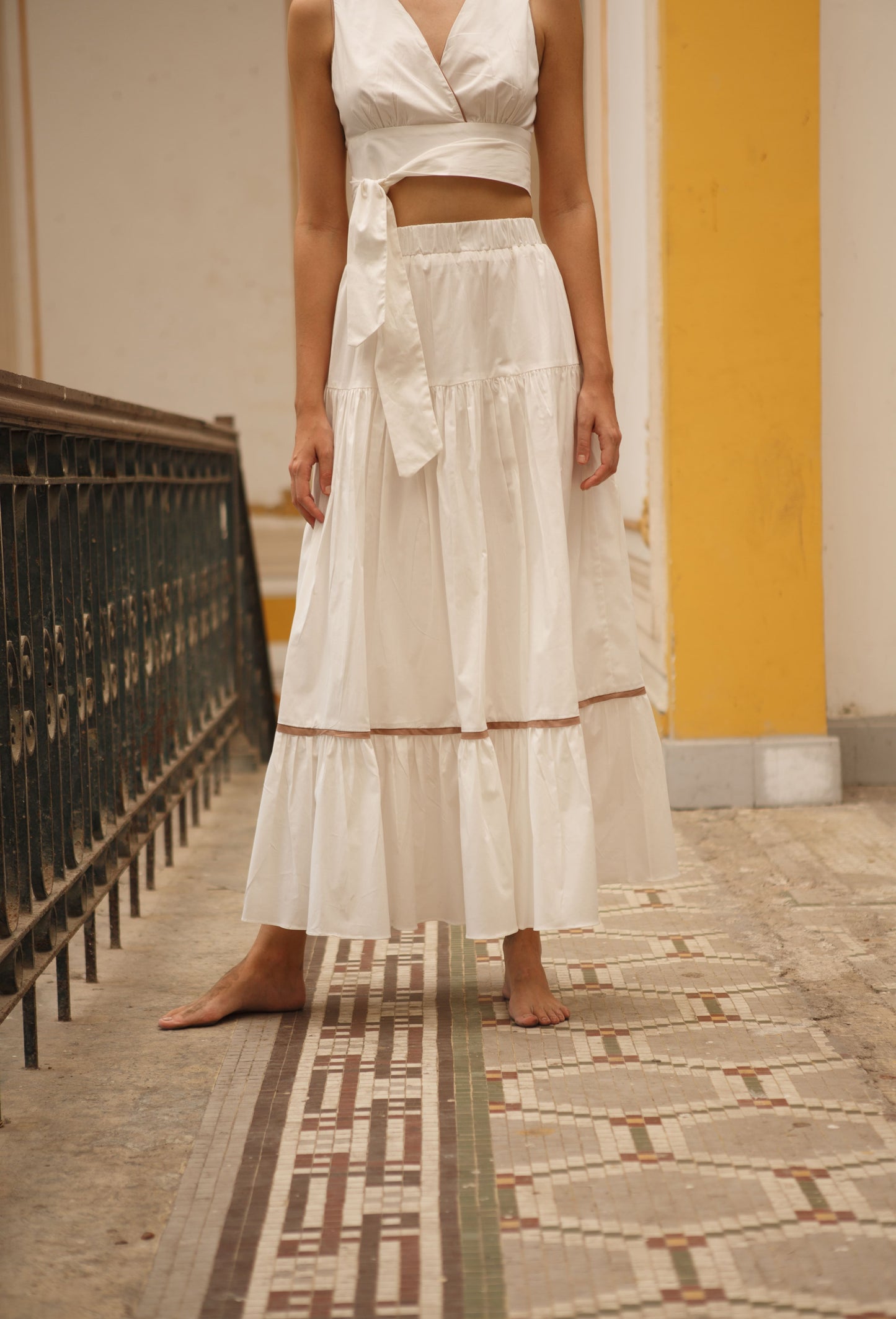 FALDA GRETEL BLANCO