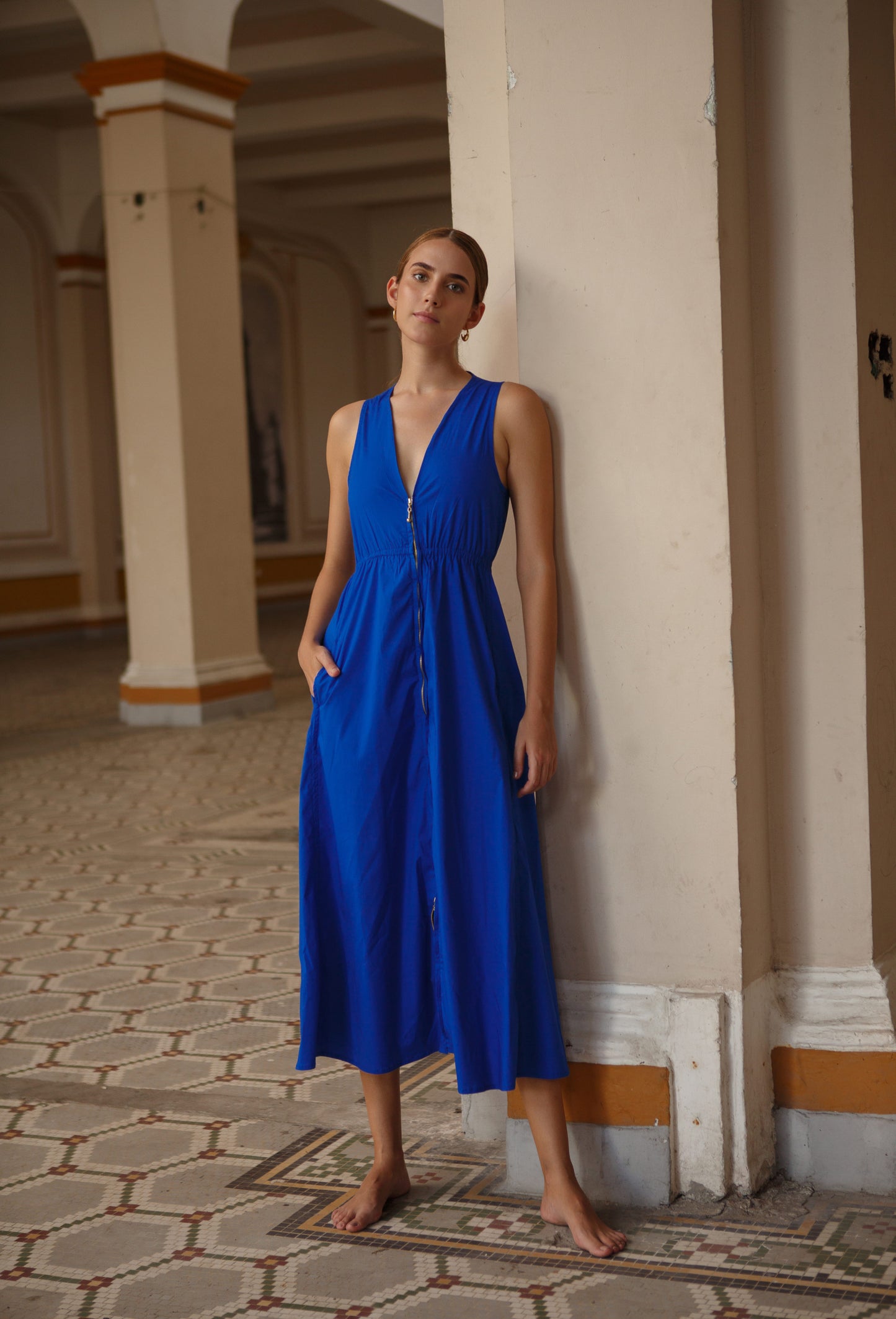 VESTIDO NEREA AZUL