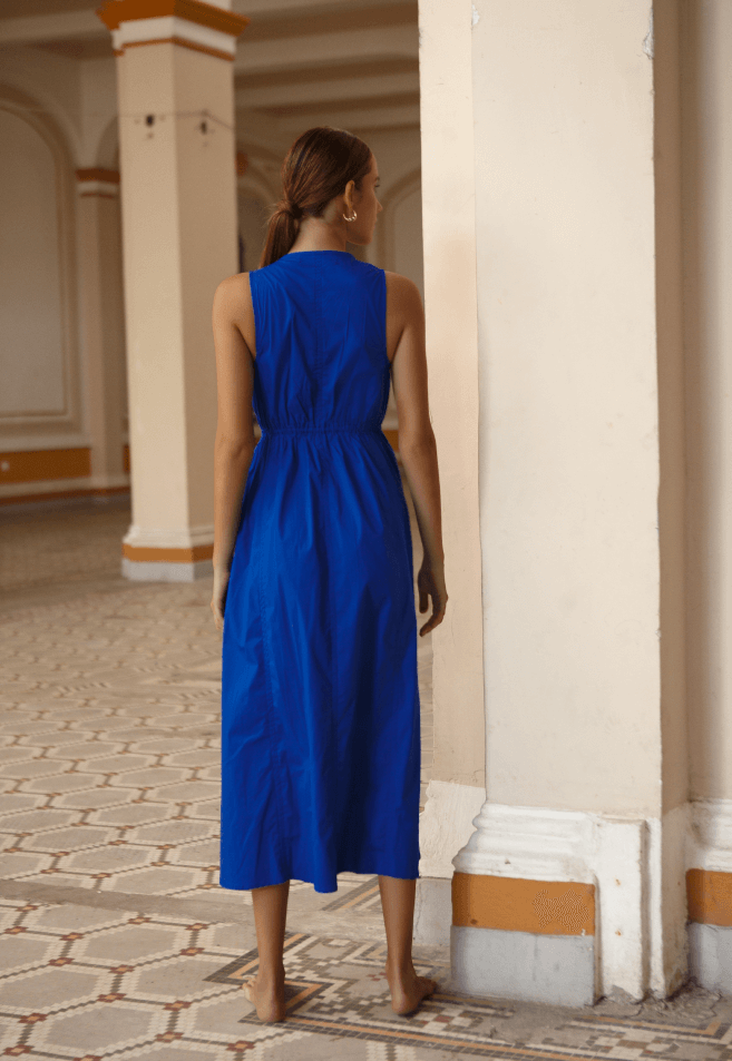 VESTIDO NEREA AZUL
