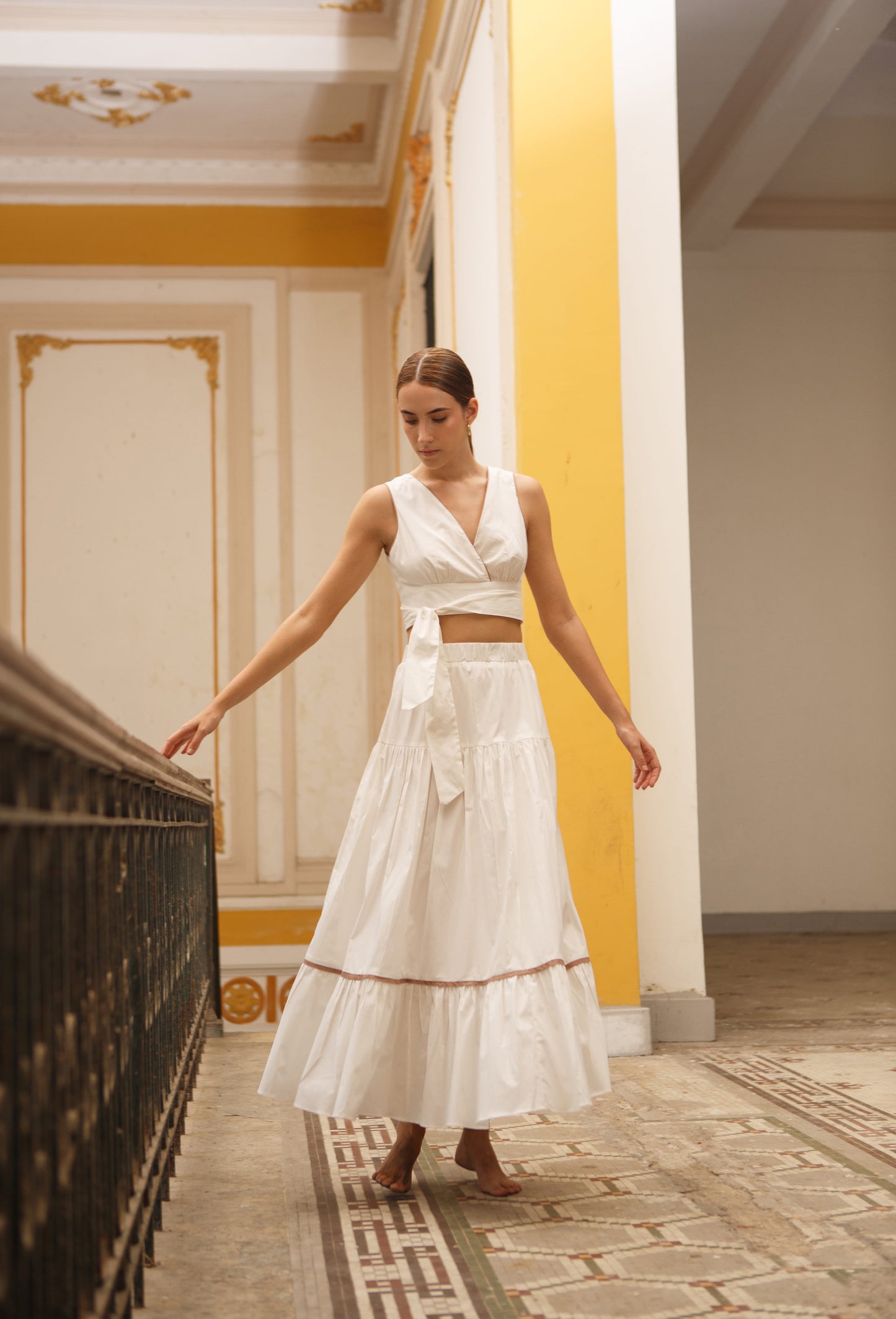 FALDA GRETEL BLANCO