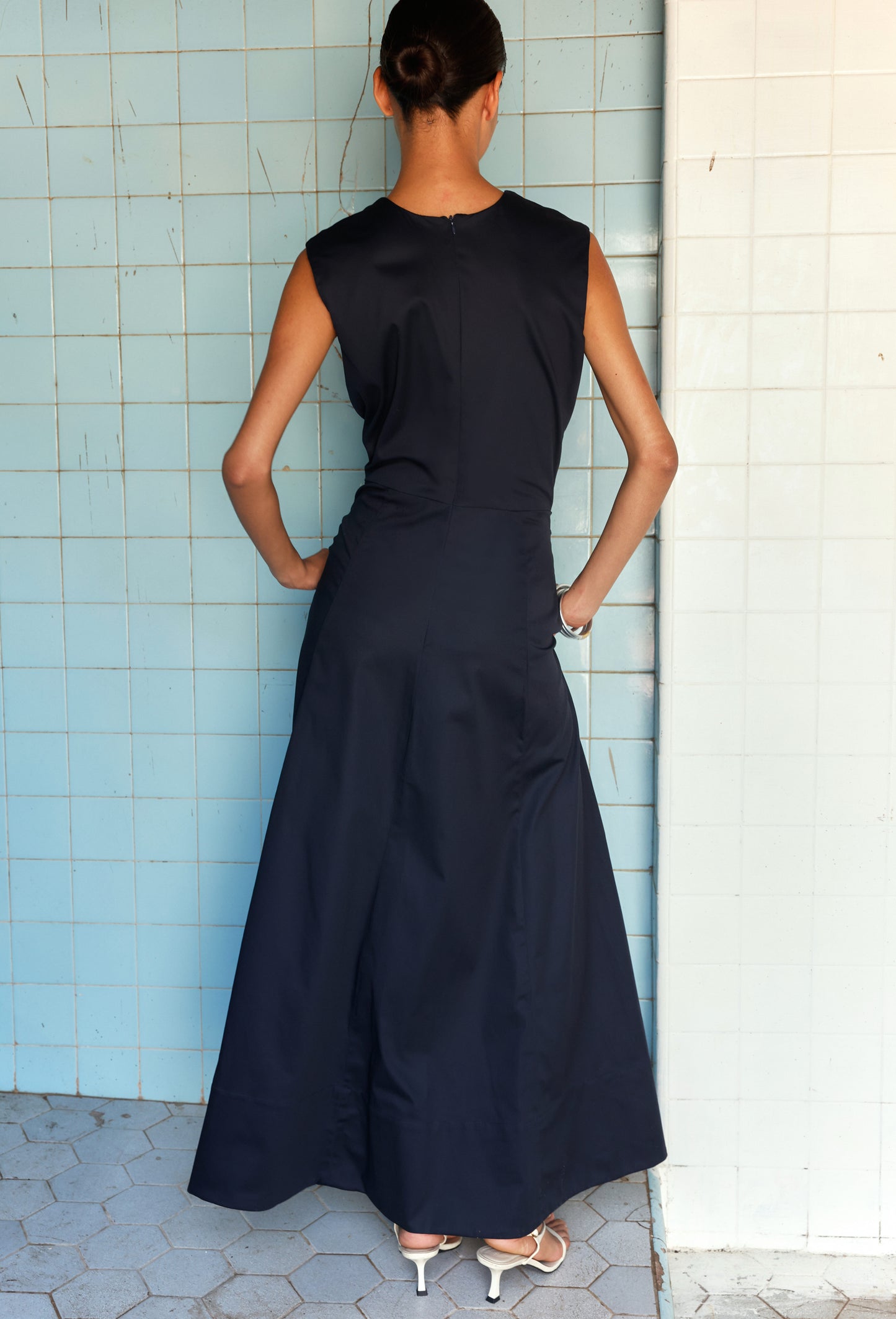 VESTIDO FABIOLA AZUL NAVY