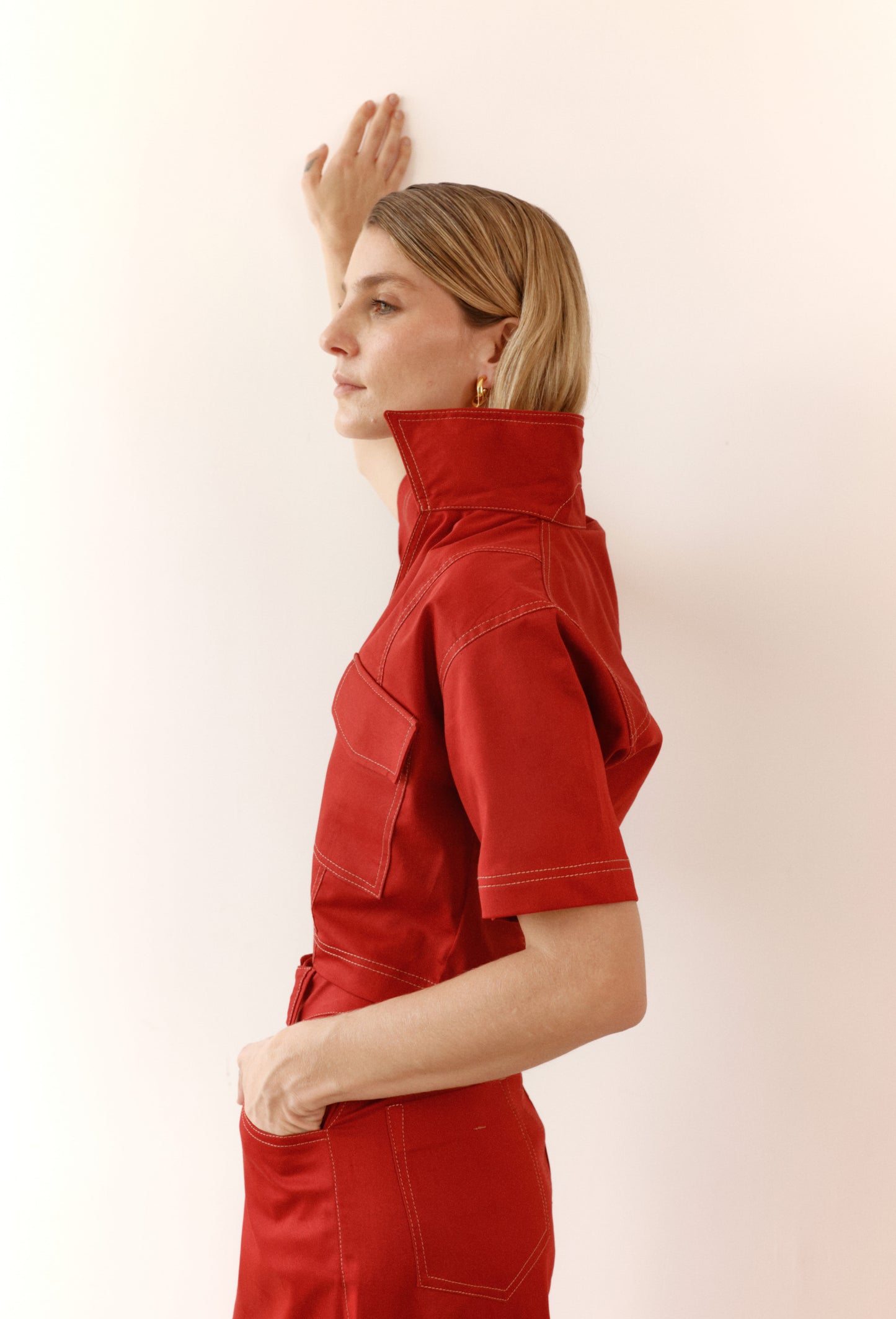 BLUSA FREYA TERRACOTA