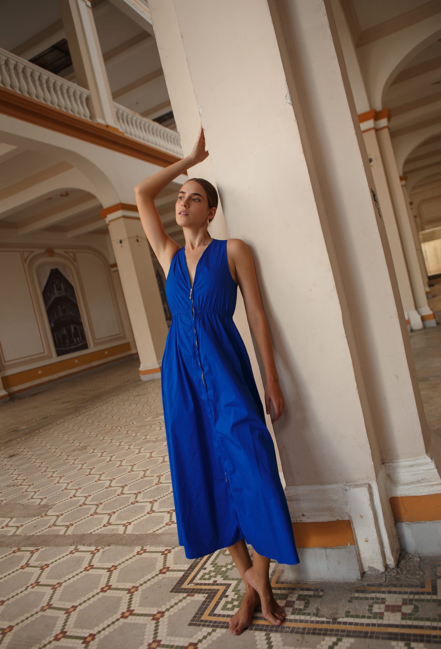 VESTIDO NEREA AZUL