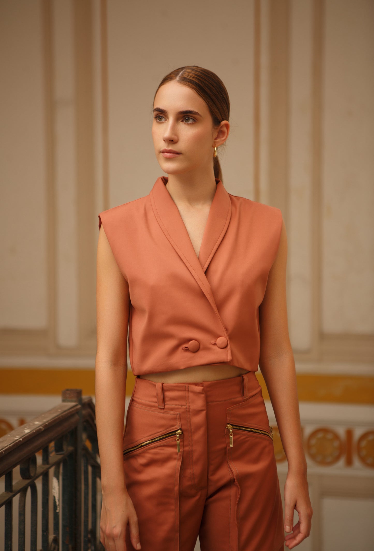 BLAZER LARA TERRACOTA