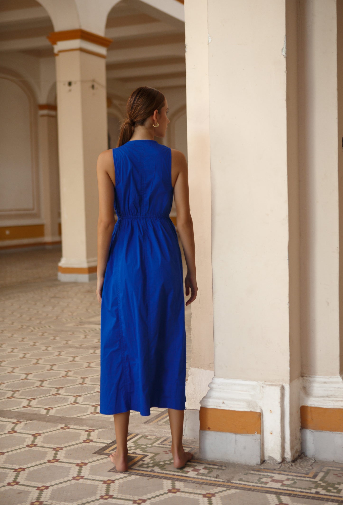 VESTIDO NEREA AZUL