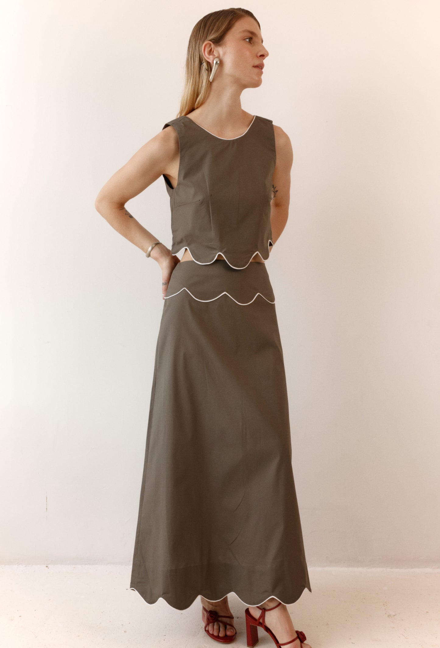 BLUSA ALMENDRA VERDE