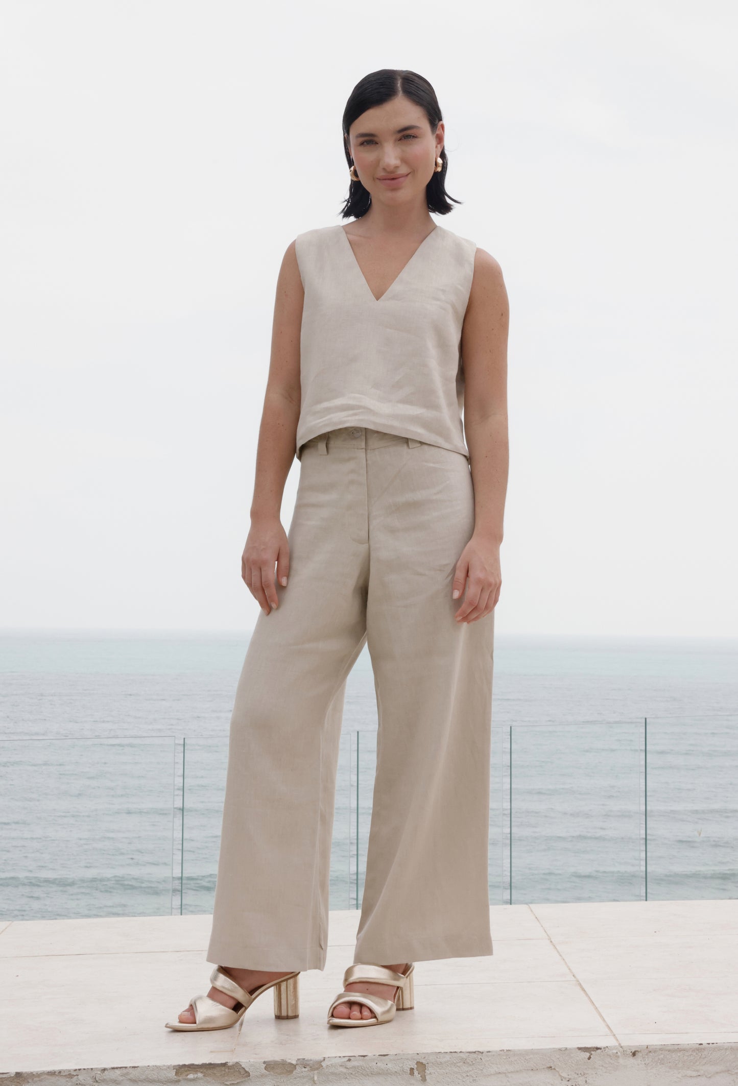 PANTALON VALENTINA CAMEL
