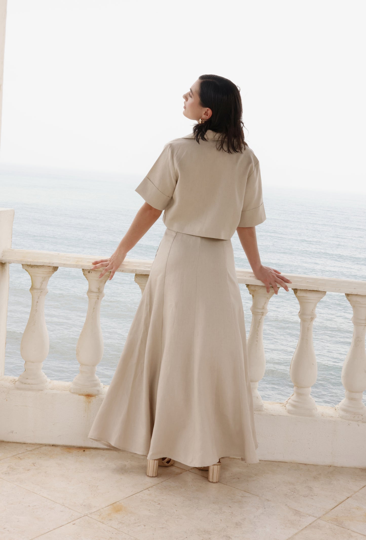 CHALECO MANUELA CAMEL