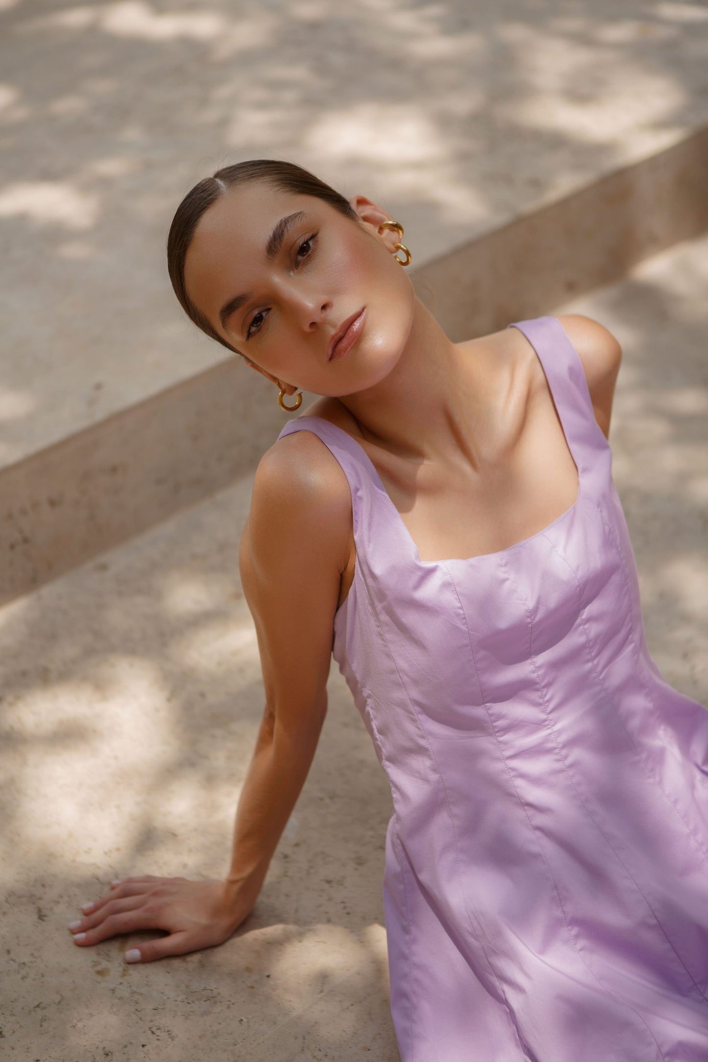 VESTIDO ORIANA LILA