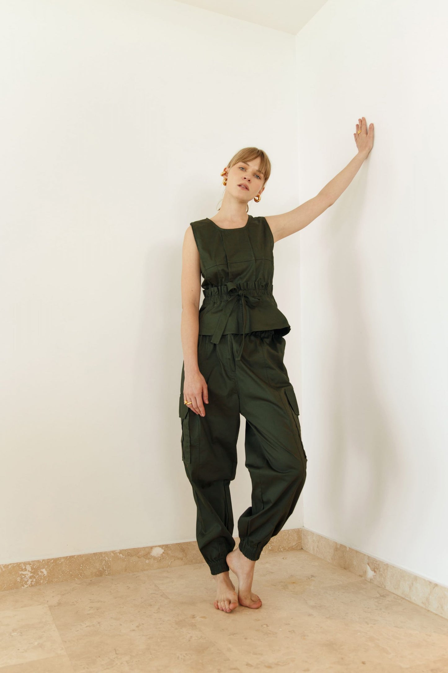PANTALON ORNELLA VERDE