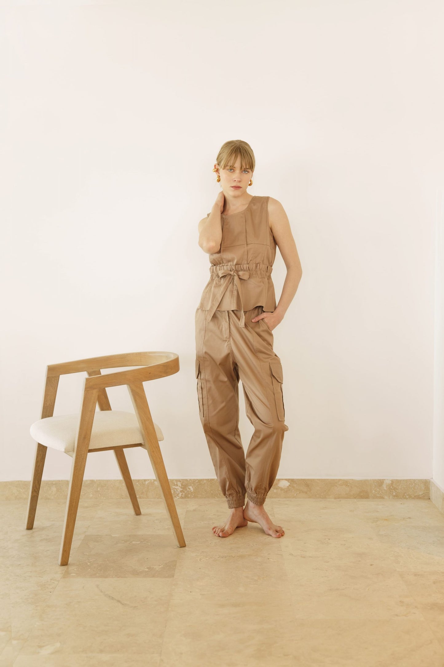 PANTALON ORNELLA CAMEL