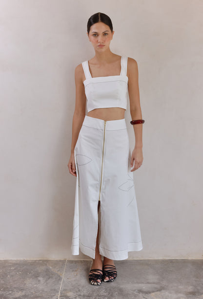 CROP TOP LUCIA BLANCO