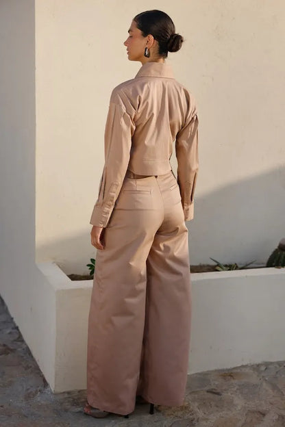 blusa-camel-dril-satin-mujer-elegante