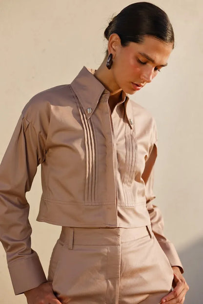 blusa-camel-dril-satin-mujer-elegante