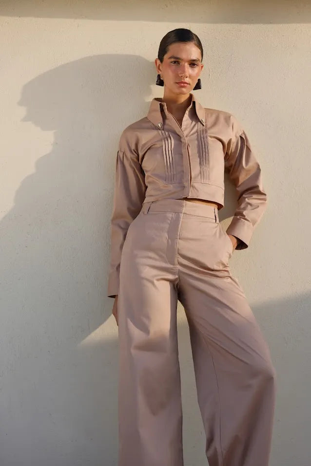 blusa-camel-dril-satin-mujer-elegante