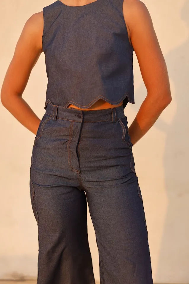 BLUSA ALMENDRA DRIL