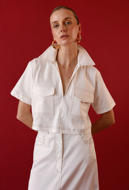 BLUSA FREYA DRIL