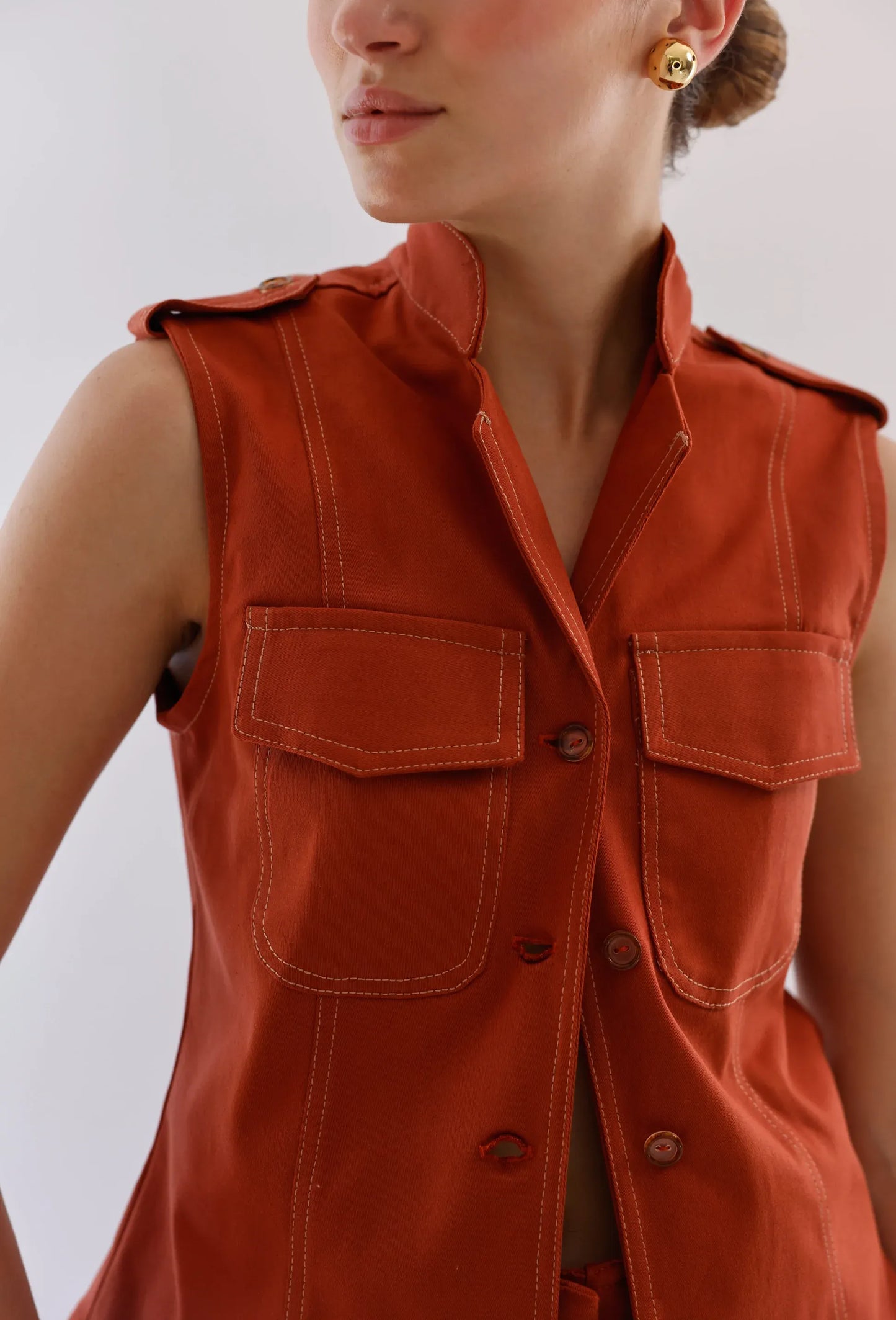 BLUSA MALIA DRIL