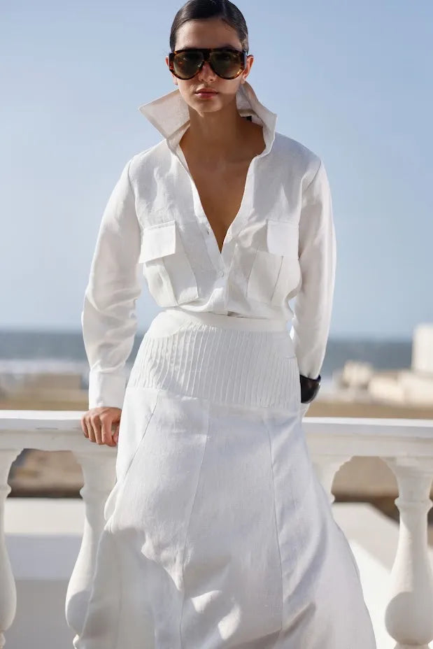 camisa-blanca-lino-mujer-elegante