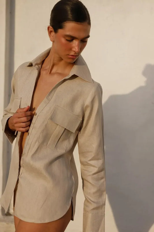 CAMISA ESTELA LINO