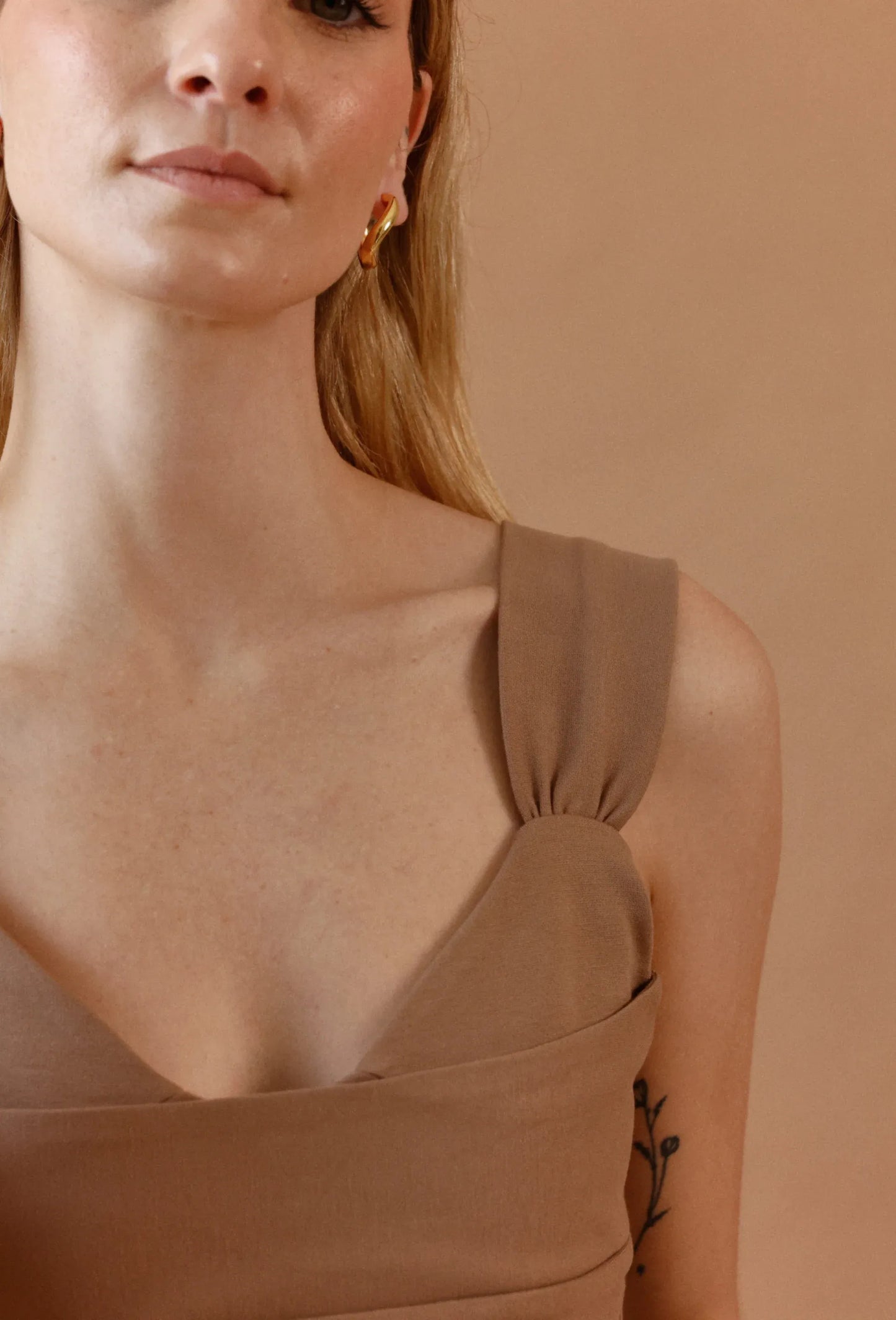 CROP TOP ALMA FRANELA