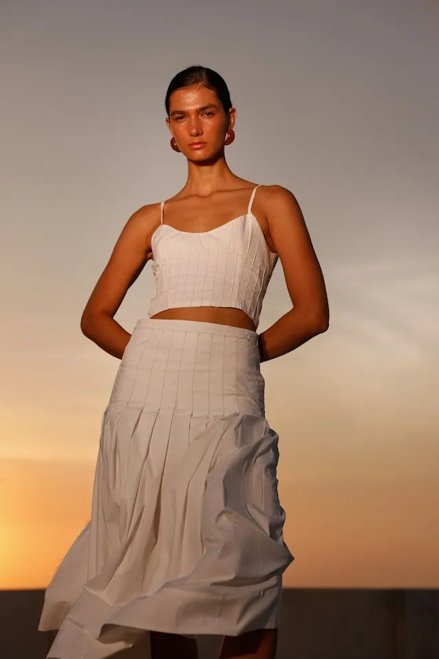 CROP TOP BRENDA DRIL