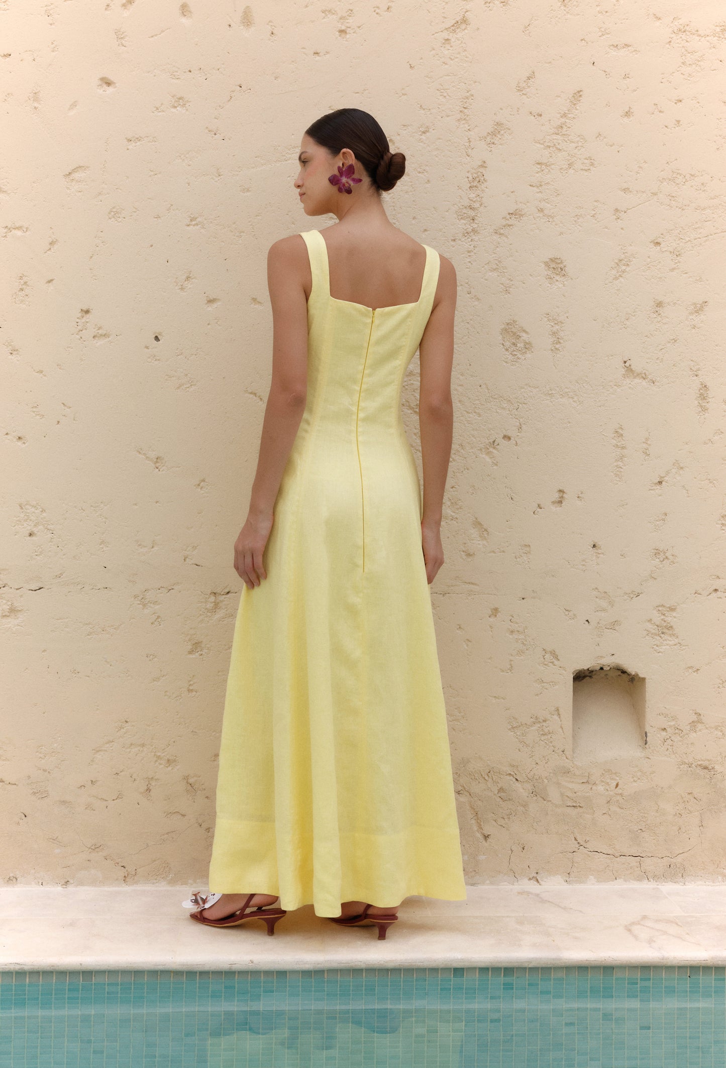 VESTIDO CARLOTA AMARILLO